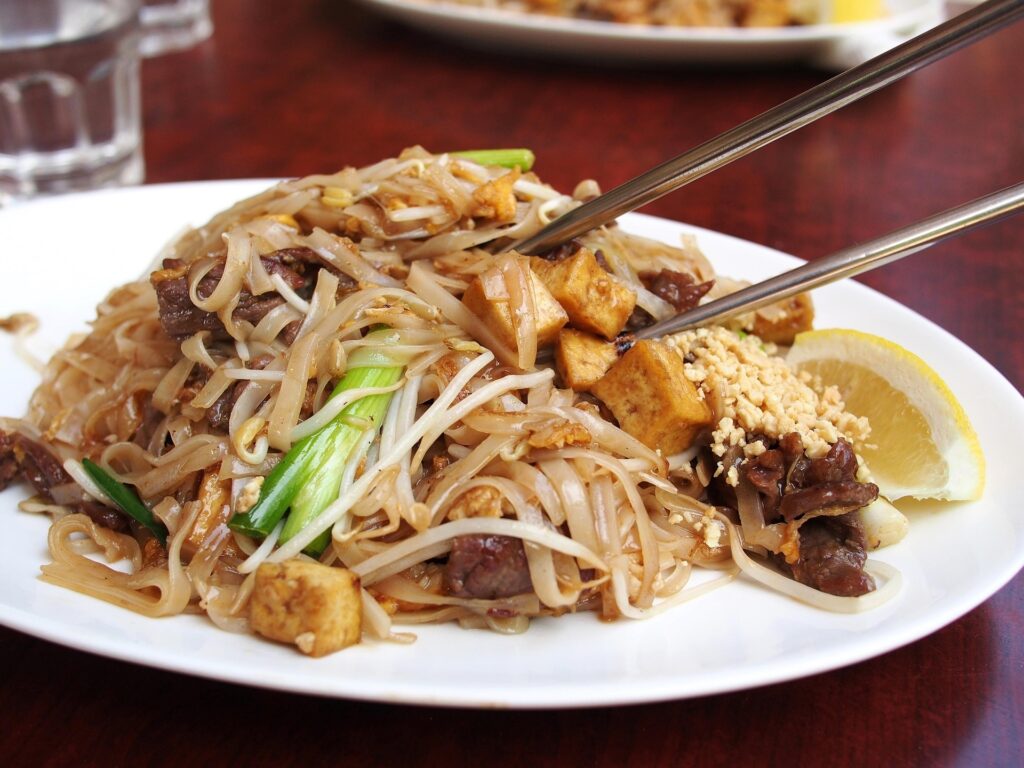 Receita de Macarrão Pad Thai Coreano Rápido